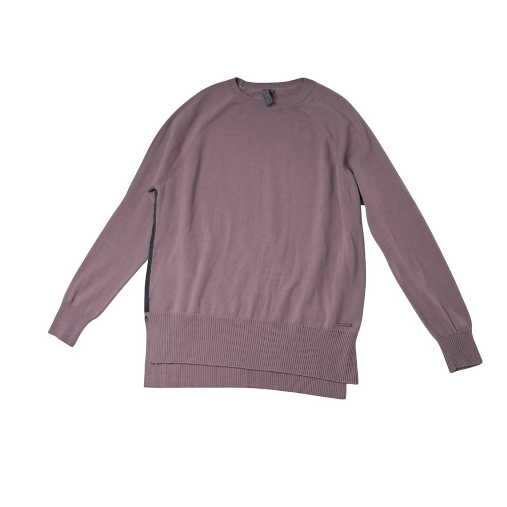 Sweaty Betty 100% Merino Wool Sweater‎ Womens Medium Purple Mauve Quiet Luxury